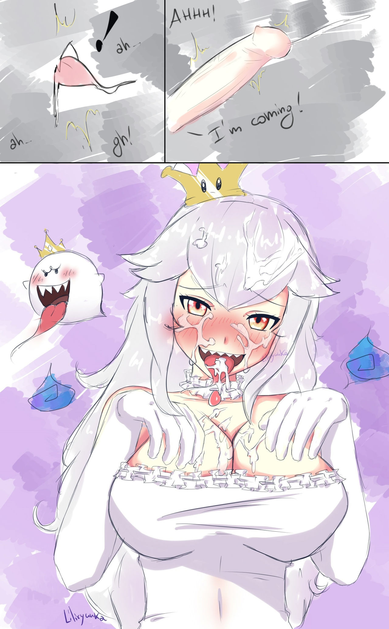 Bowsette and Boosette mini comic page 6 full