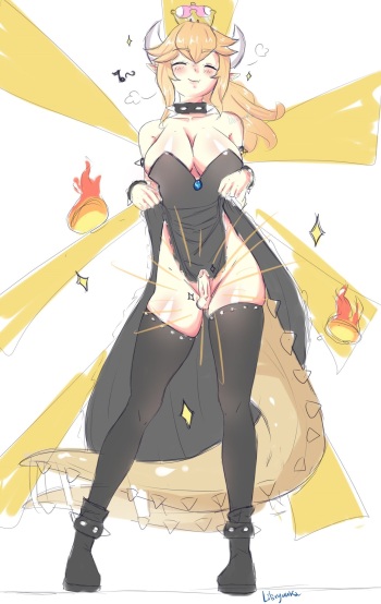 Bowsette and Boosette mini comic cover