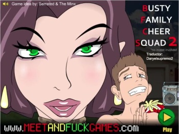 Busty Family Cheer Squad 2 cover