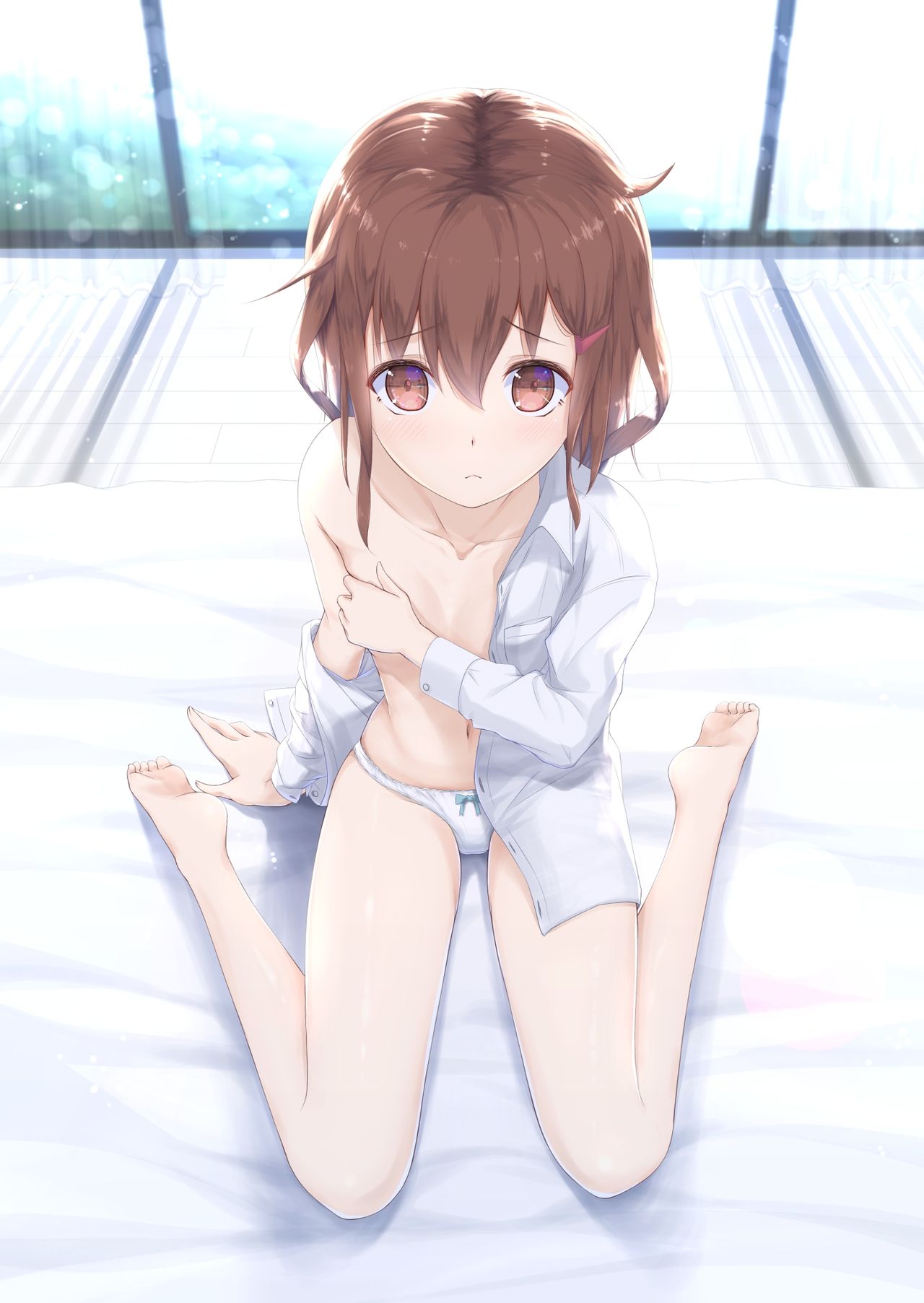 Young Girls in Dress Shirts page 2 full