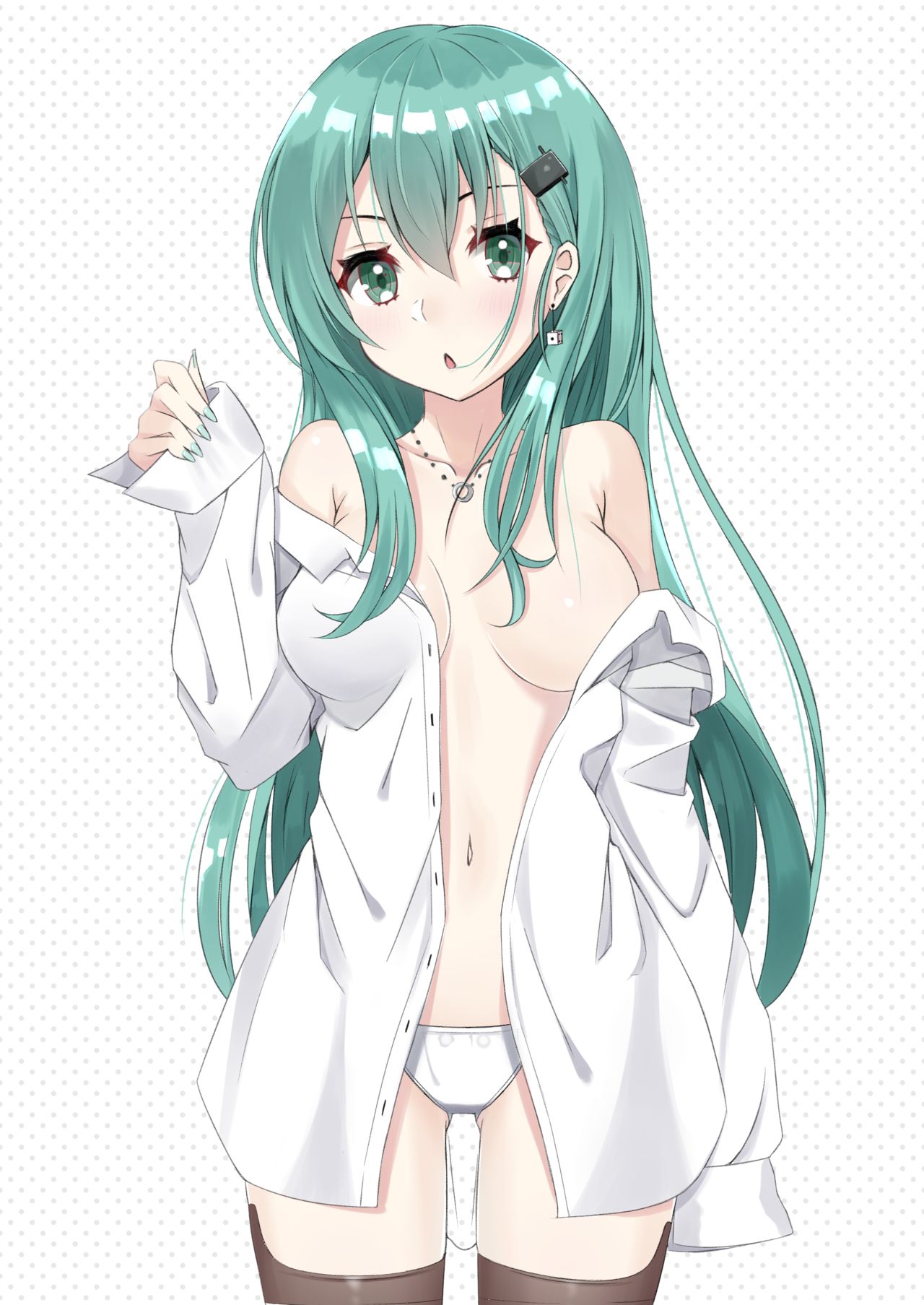 Young Girls in Dress Shirts page 4 full