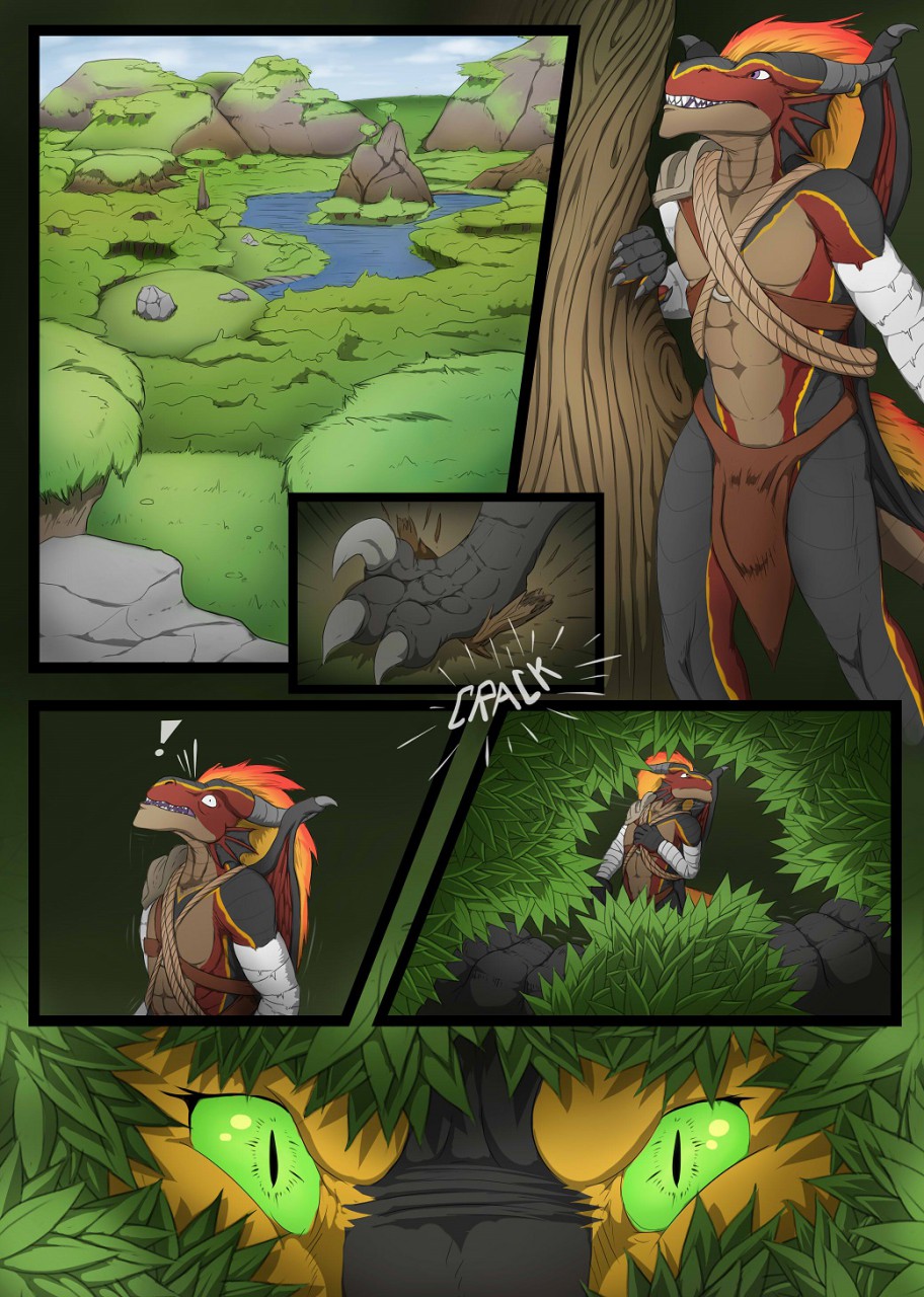 Trapped in the Woods | Atrapado en los Bosques page 1 full