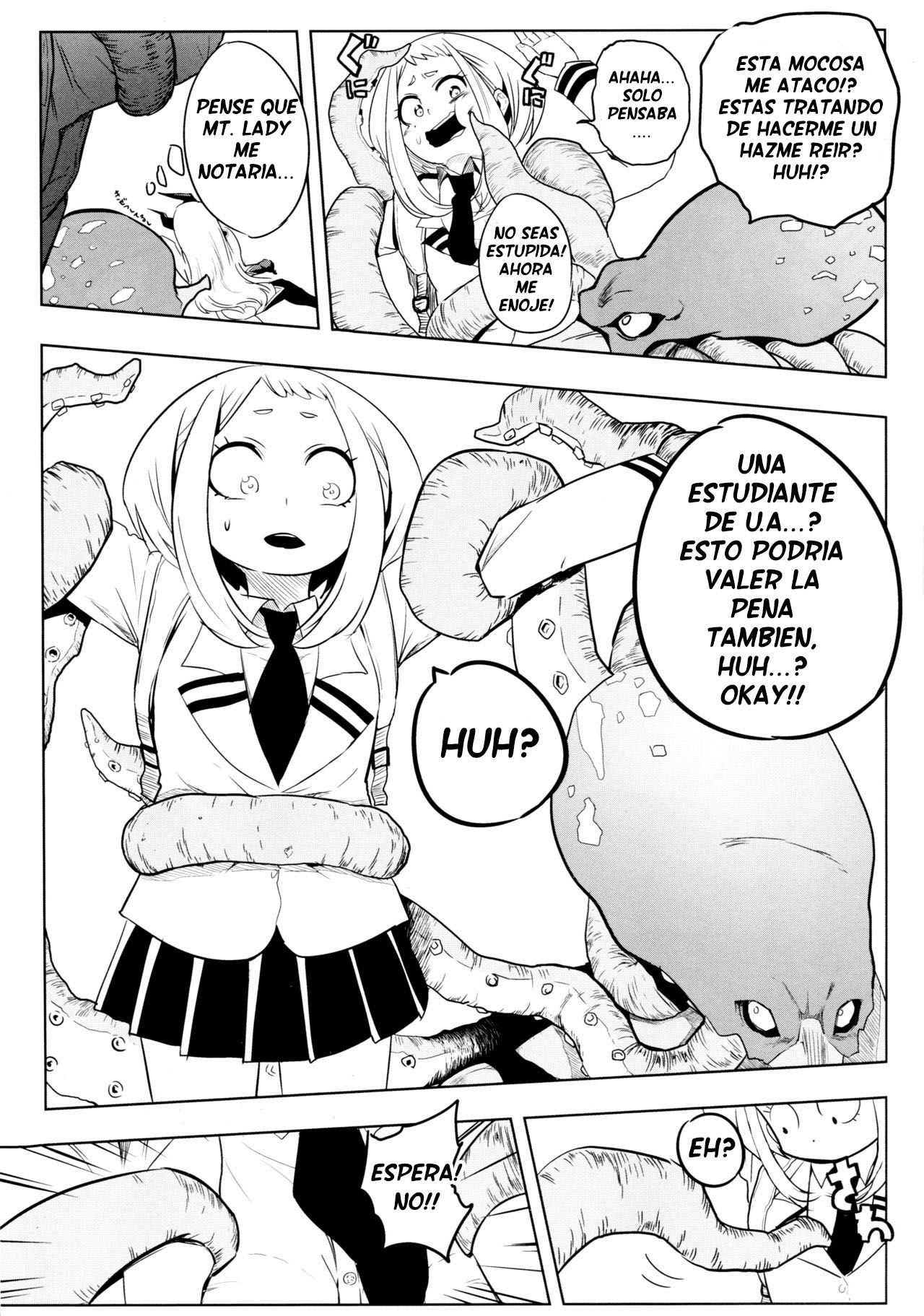 Saredo Uraraka ni! Ikari no Gachimacchi - Still Behave Uraraka! page 10 full
