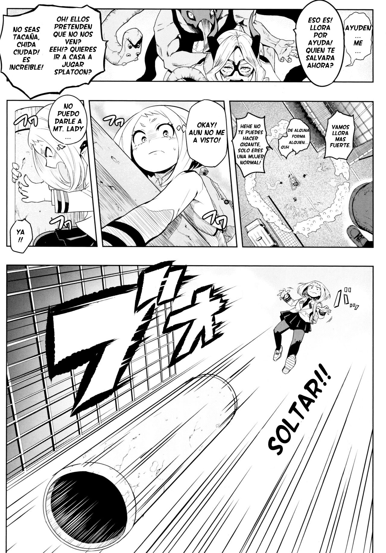 Saredo Uraraka ni! Ikari no Gachimacchi - Still Behave Uraraka! page 7 full