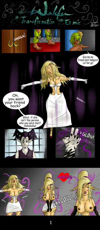 Wakfu Transformation Comic cover