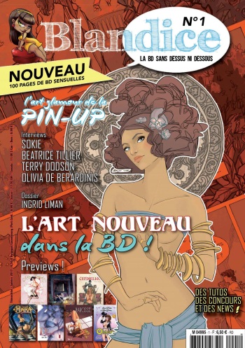 Blandice - 01 - L'art nouveau dans la bd cover