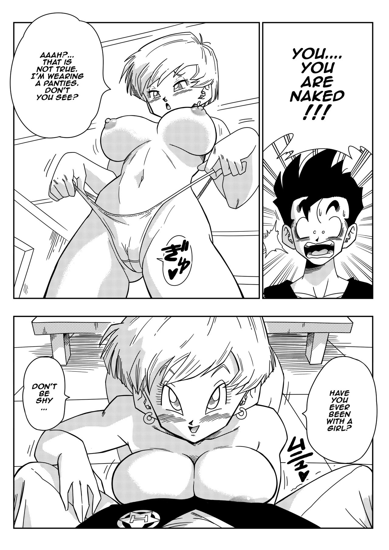 LOVE TRIANGLE Z - Gohan, Erasa to Deau page 8 full