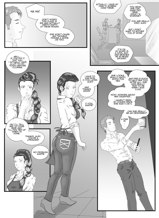 My Cousin Loves my New Cellphone!! page 6 full