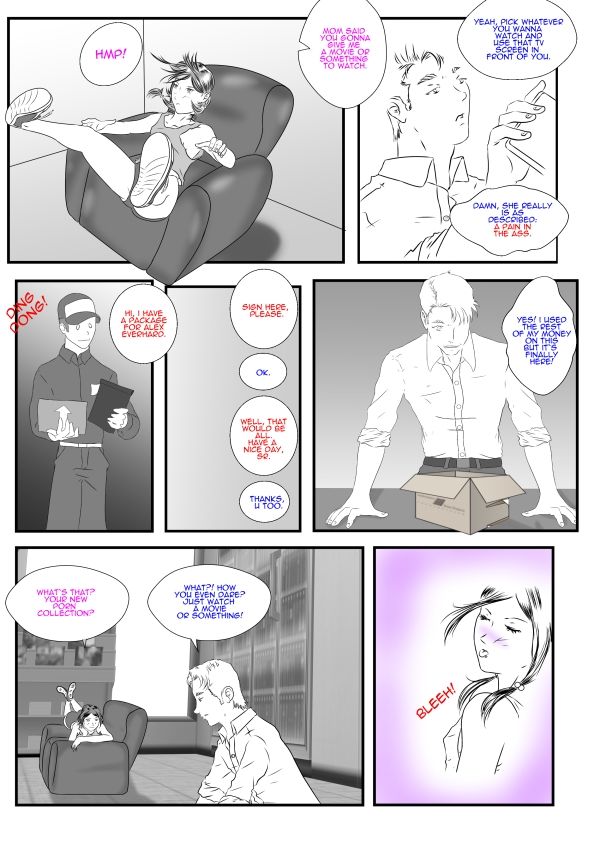 My Cousin Loves my New Cellphone!! page 9 full