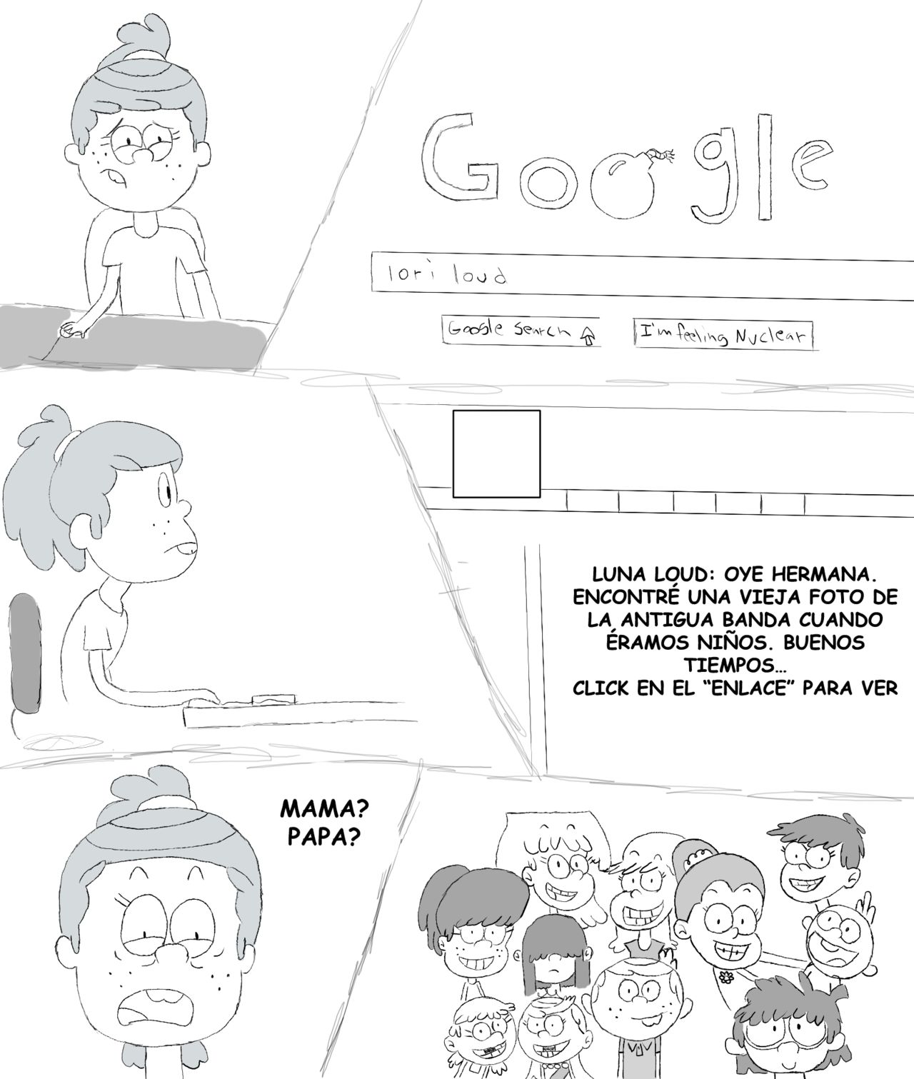 The Lacy Comic page 3 full