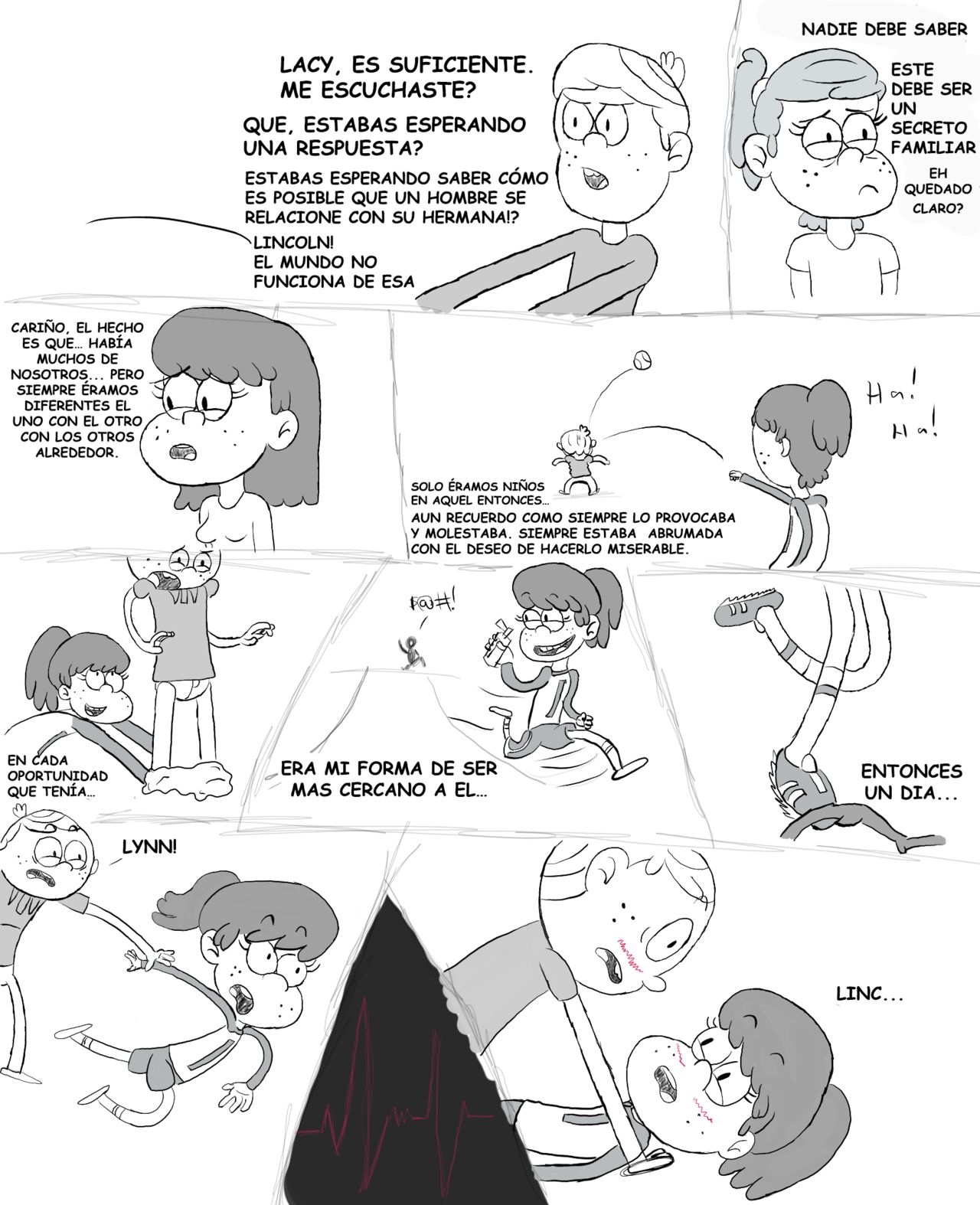 The Lacy Comic page 5 full