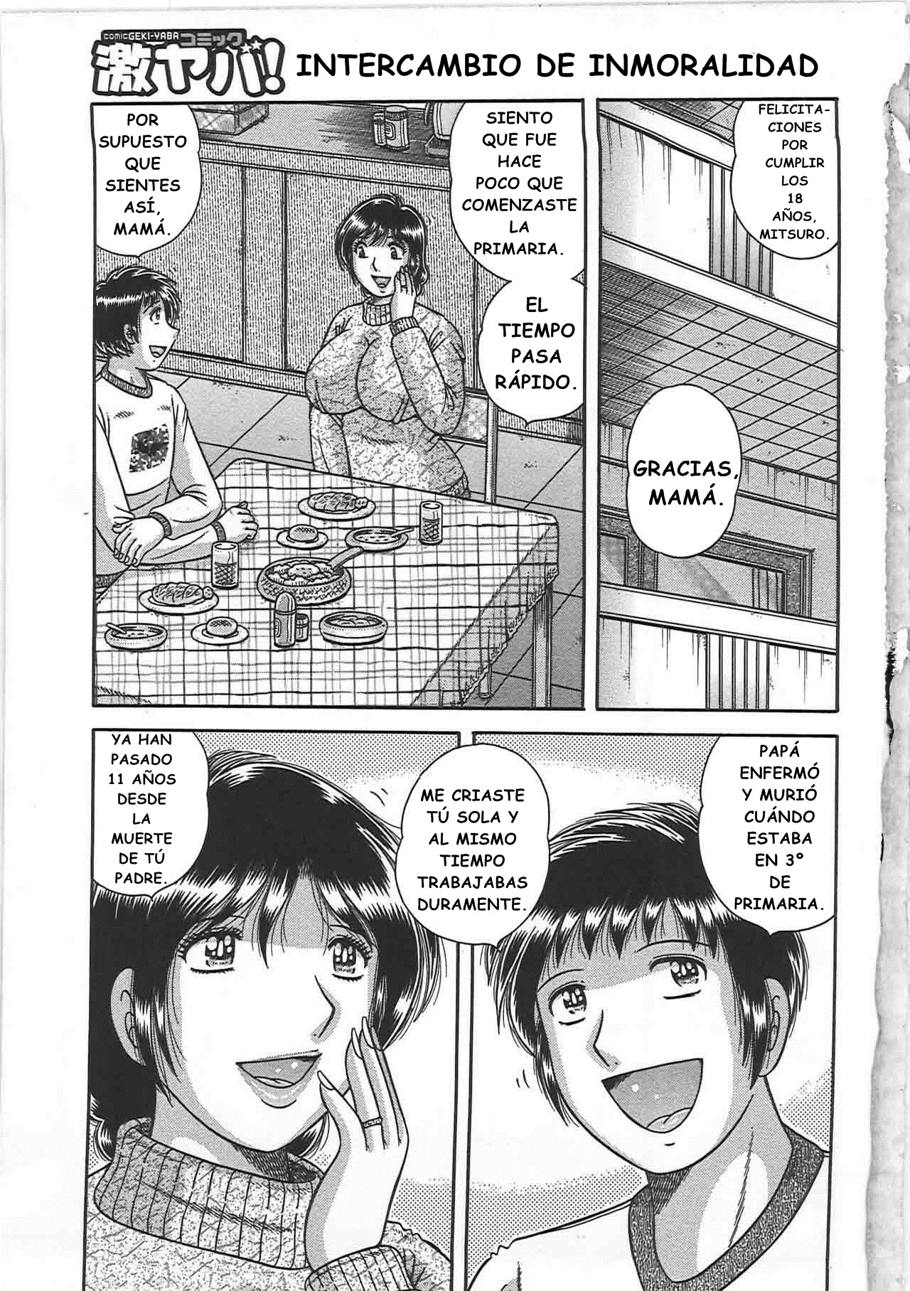 Kindan Soukan - Relaciones Prohibidas - Madre e hijo Juguetones - 1-INTERCAMBIO DE INMORALIDAD page 6 full