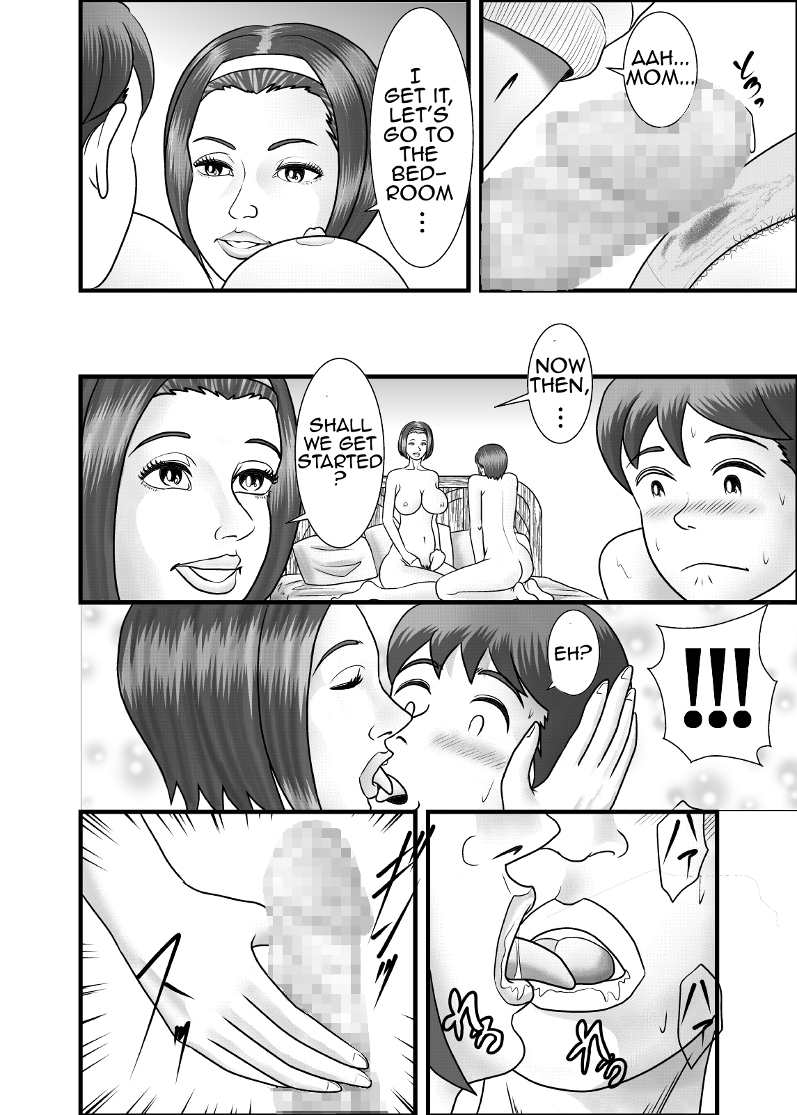 Hajimete no Josei wa Hahaoya Deshita | My First Woman Was My Mother page 9 full