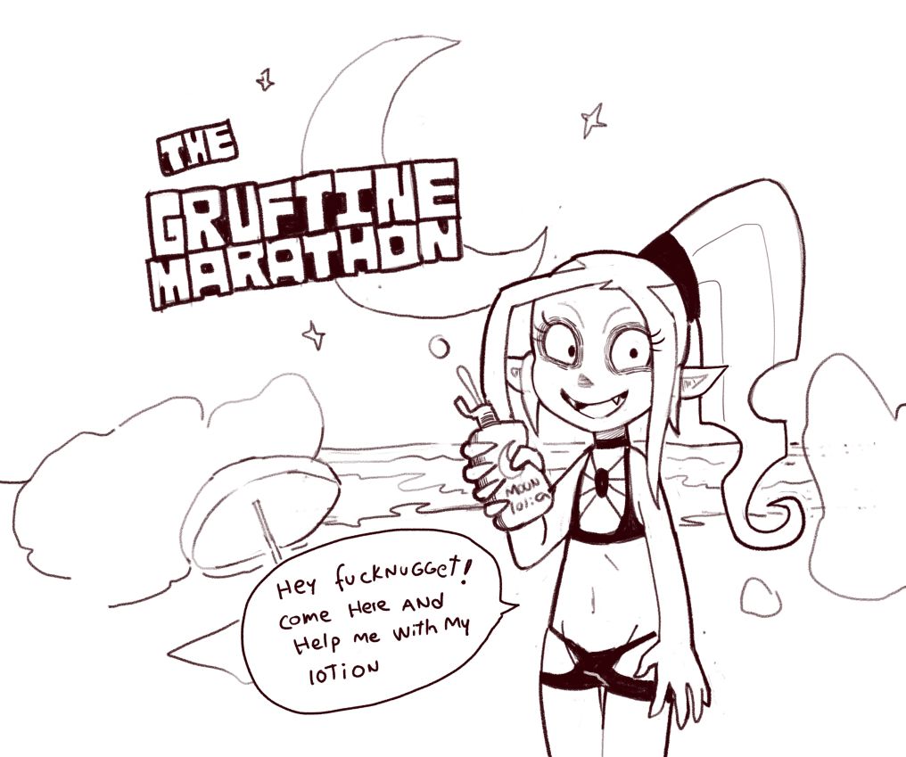 The Gruftine Marathon page 1 full