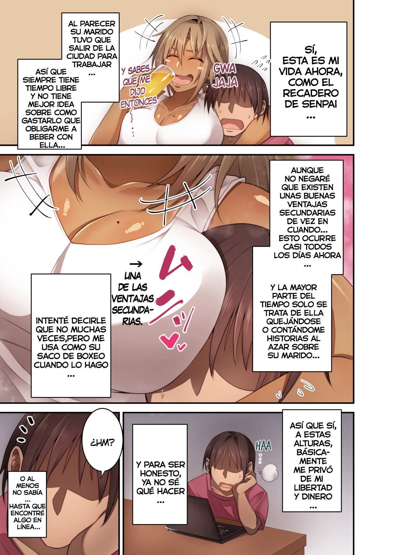 Izen to Shite Nigate na Senpai  o Otosu Hanashi page 4 full