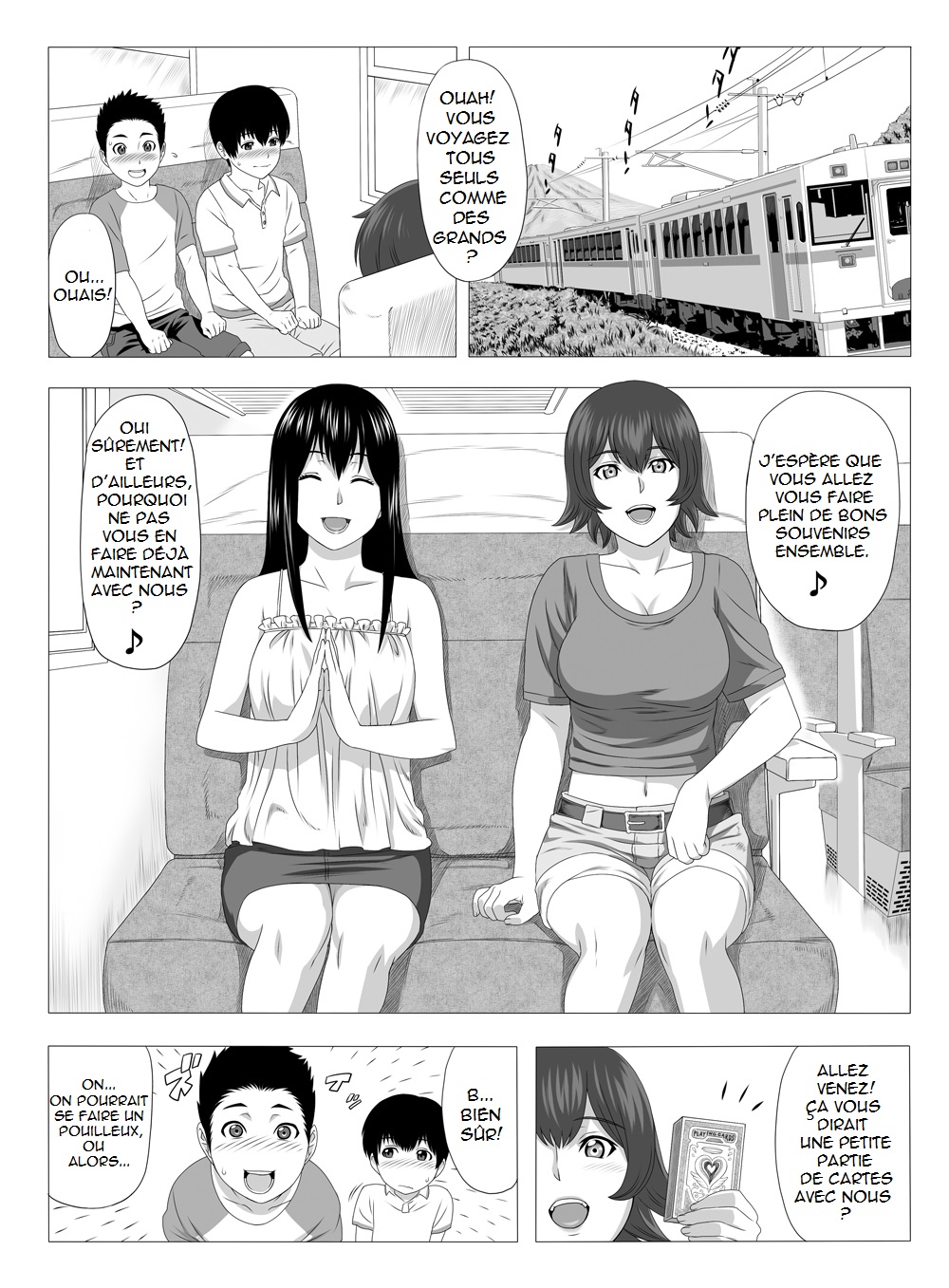Kimi no Chinchin Shame rasete Densha Strip Hen | Let us take photos of your dick page 2 full