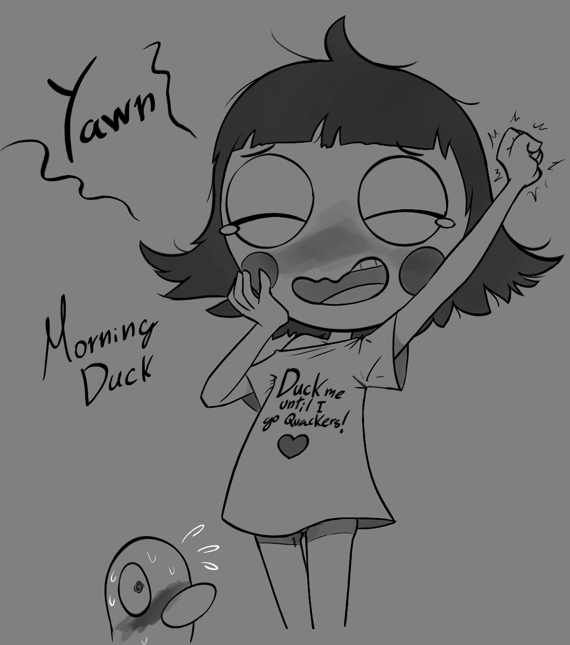 Sarah and Duck Solo Pages page 1 full