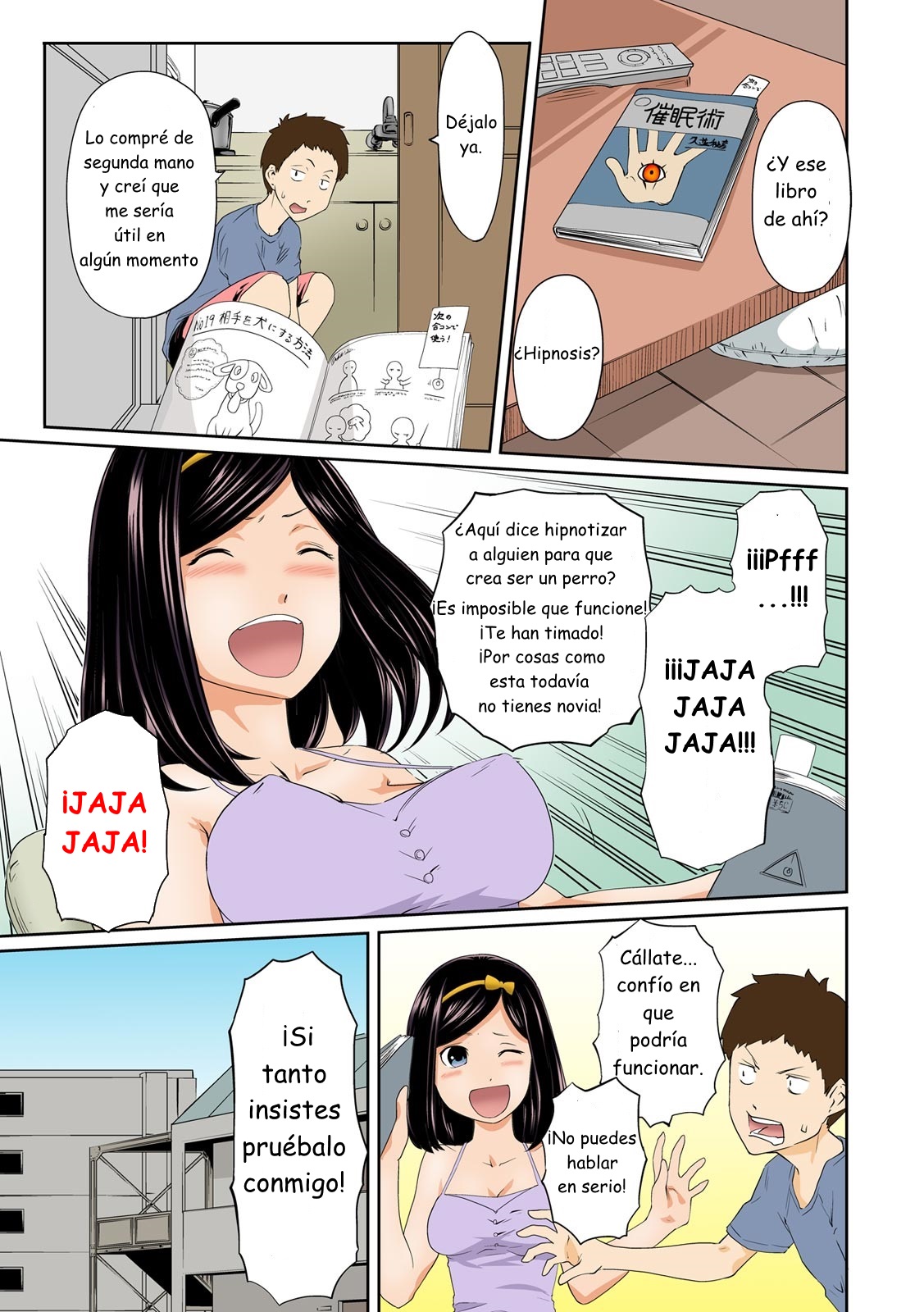 Perohame Saiminjutsu! ~Namaiki na Imouto yo, Inu ni Naare!~ |  Hípnosis: Mi hermana descarada se volvió un perro page 5 full
