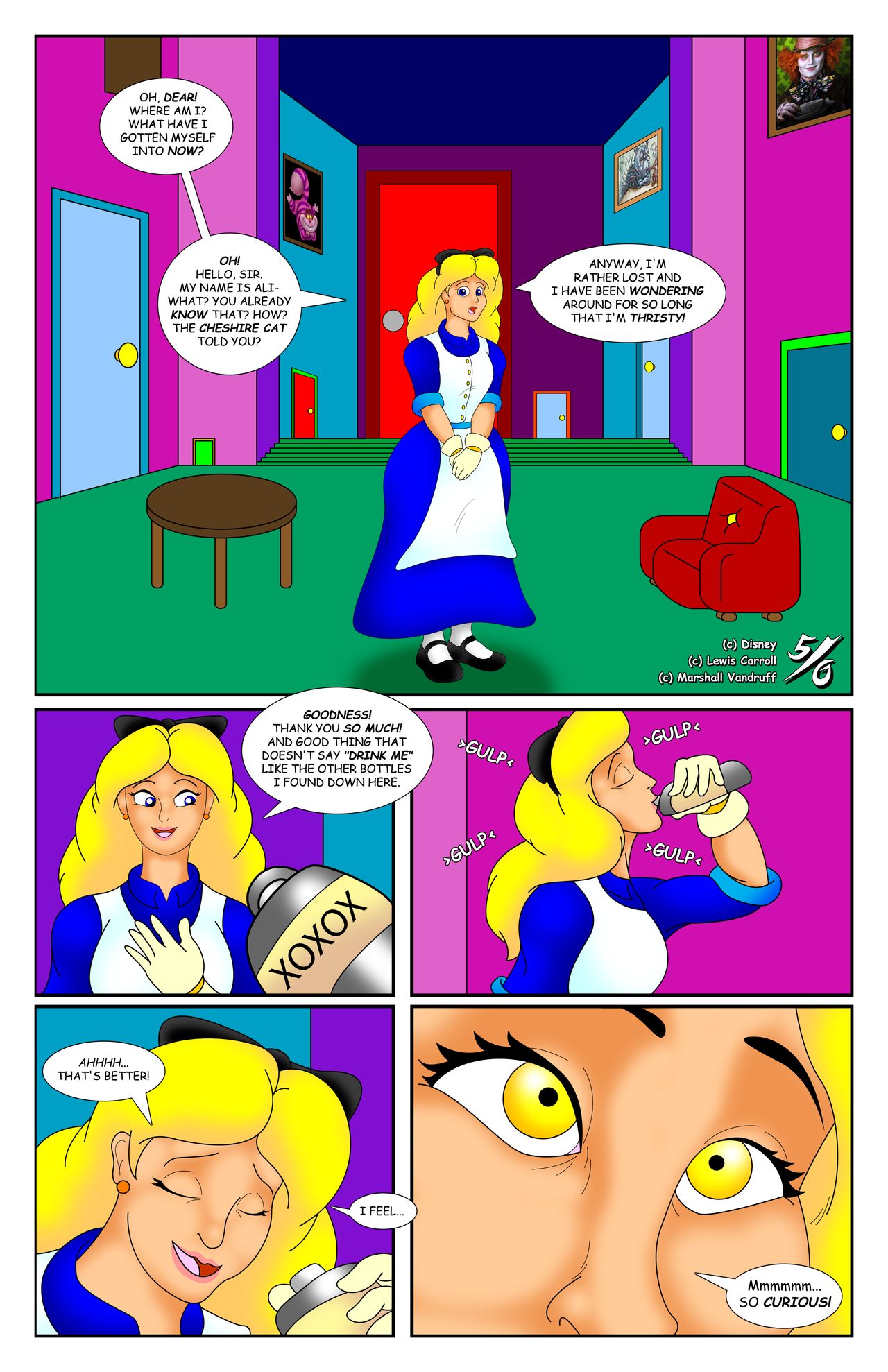 Alice's NEW adventure! page 1 full