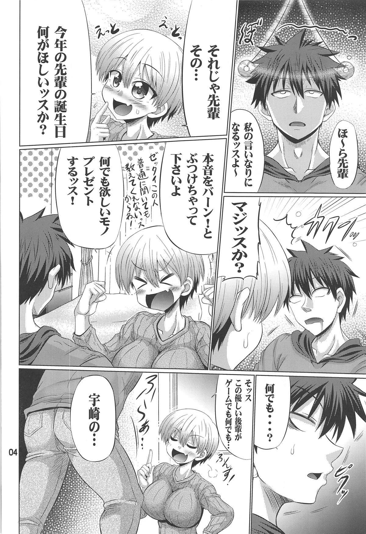 Uzaki-chan wa Sukebe Shitai page 3 full