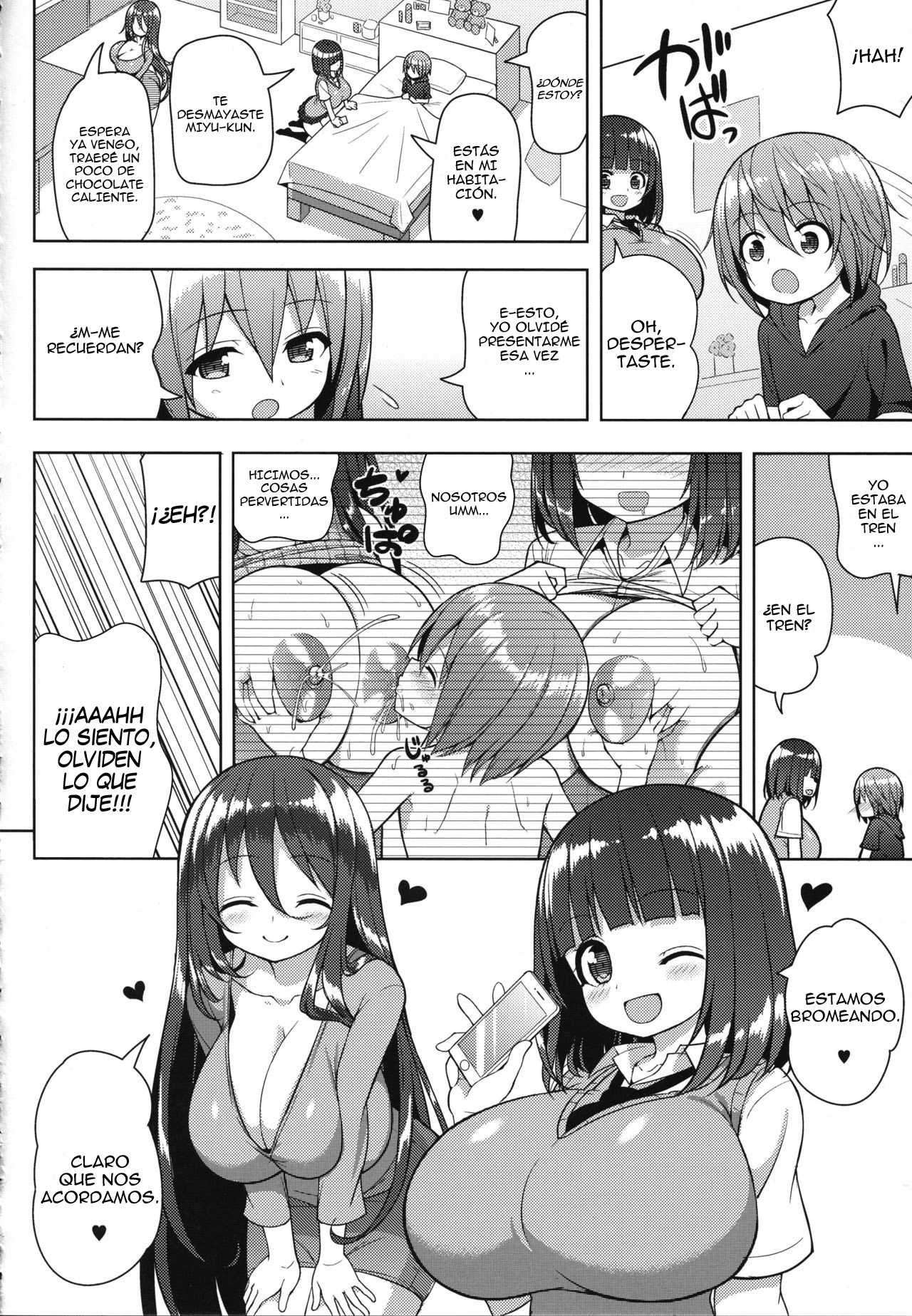 Onee-san to Onee-chan de Sandwich page 9 full