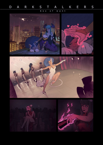 DarkStalkers Comic cover