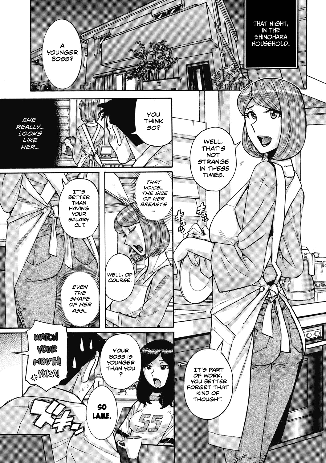 BOSS -Toshishita no Joushi ni Tsuma o Netorarete...- | Boss -My wife got NTR'd by my Younger-than-me Boss- page 7 full