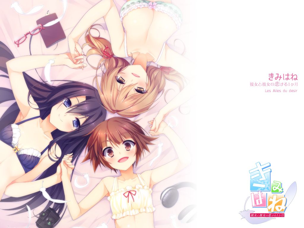 Kimihane Couples ~Kanojo to Kanojo no Koisuru Nikagetsu Chotto~ page 2 full