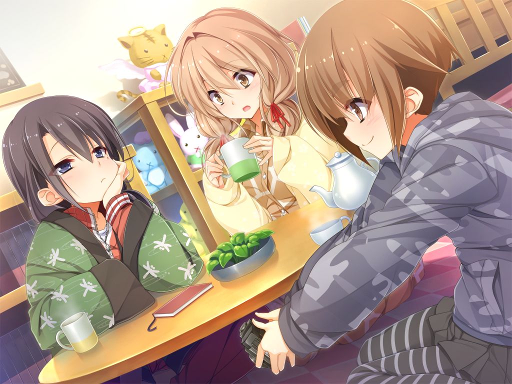 Kimihane Couples ~Kanojo to Kanojo no Koisuru Nikagetsu Chotto~ page 8 full
