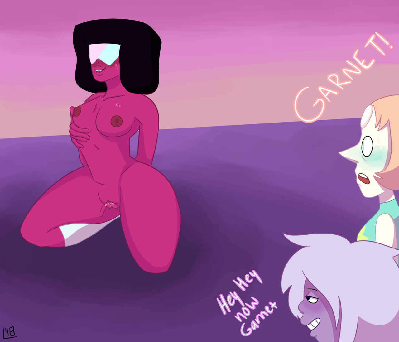 Steven Universe - Garnet x Opal page 1 full