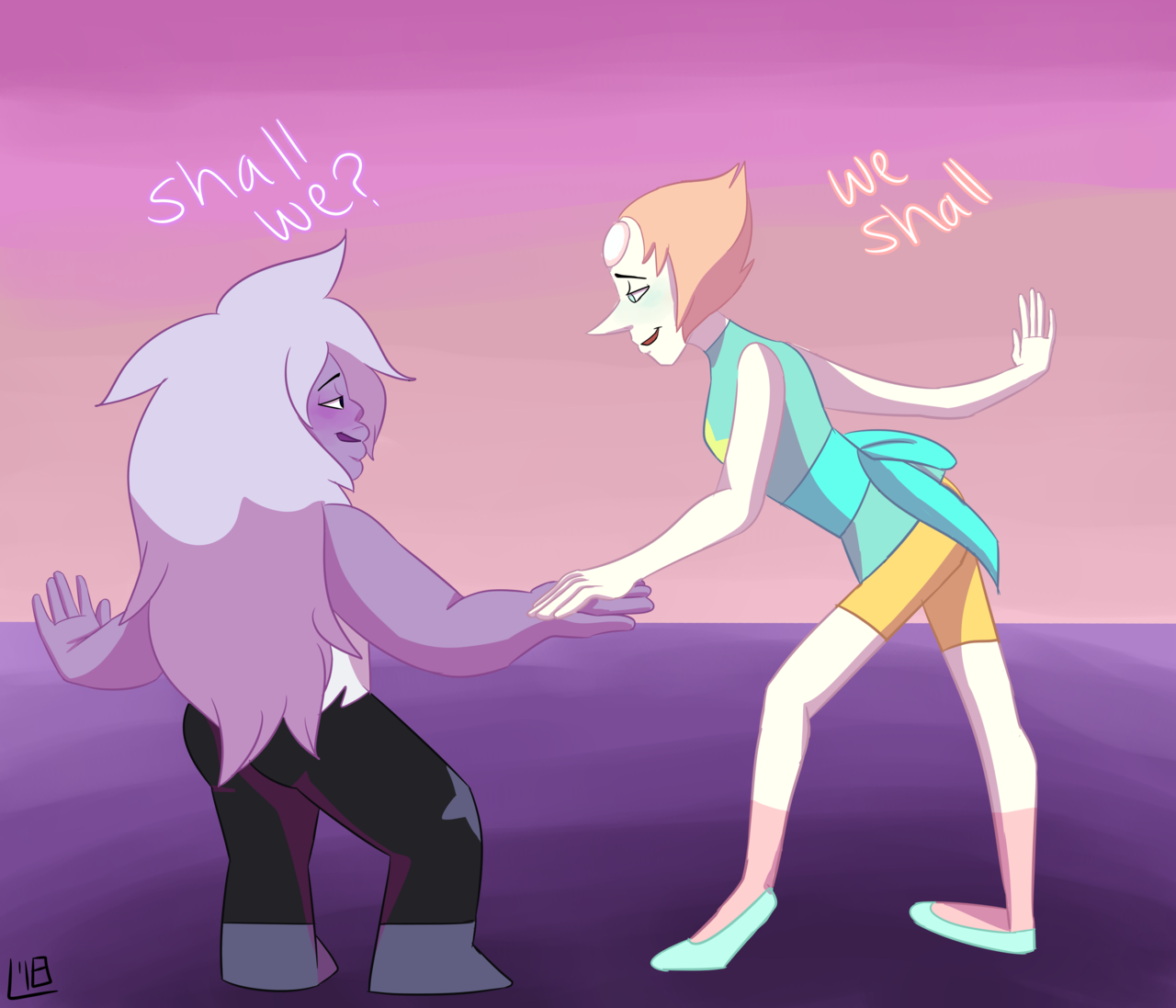 Steven Universe - Garnet x Opal page 3 full
