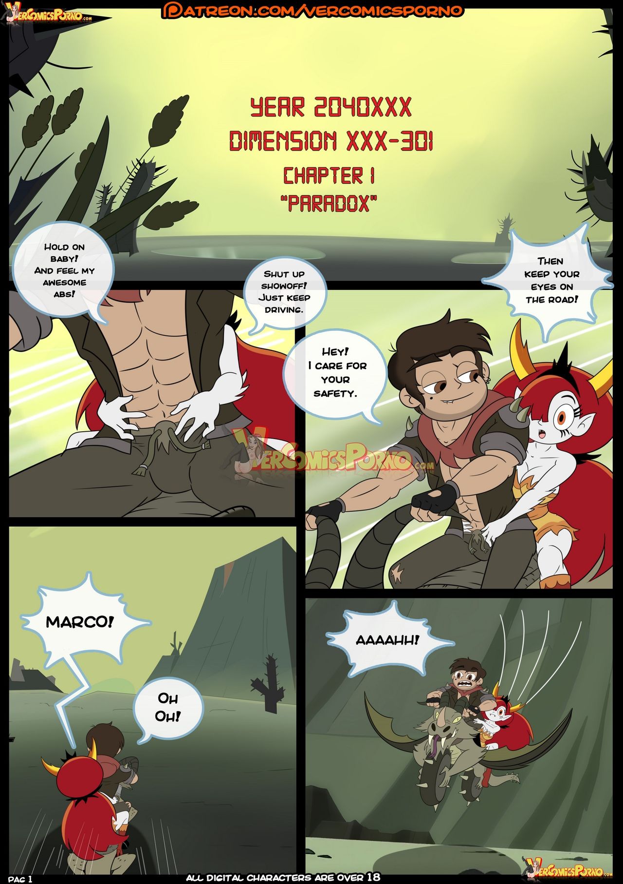 Marco vs the Forces of Time page 2 full