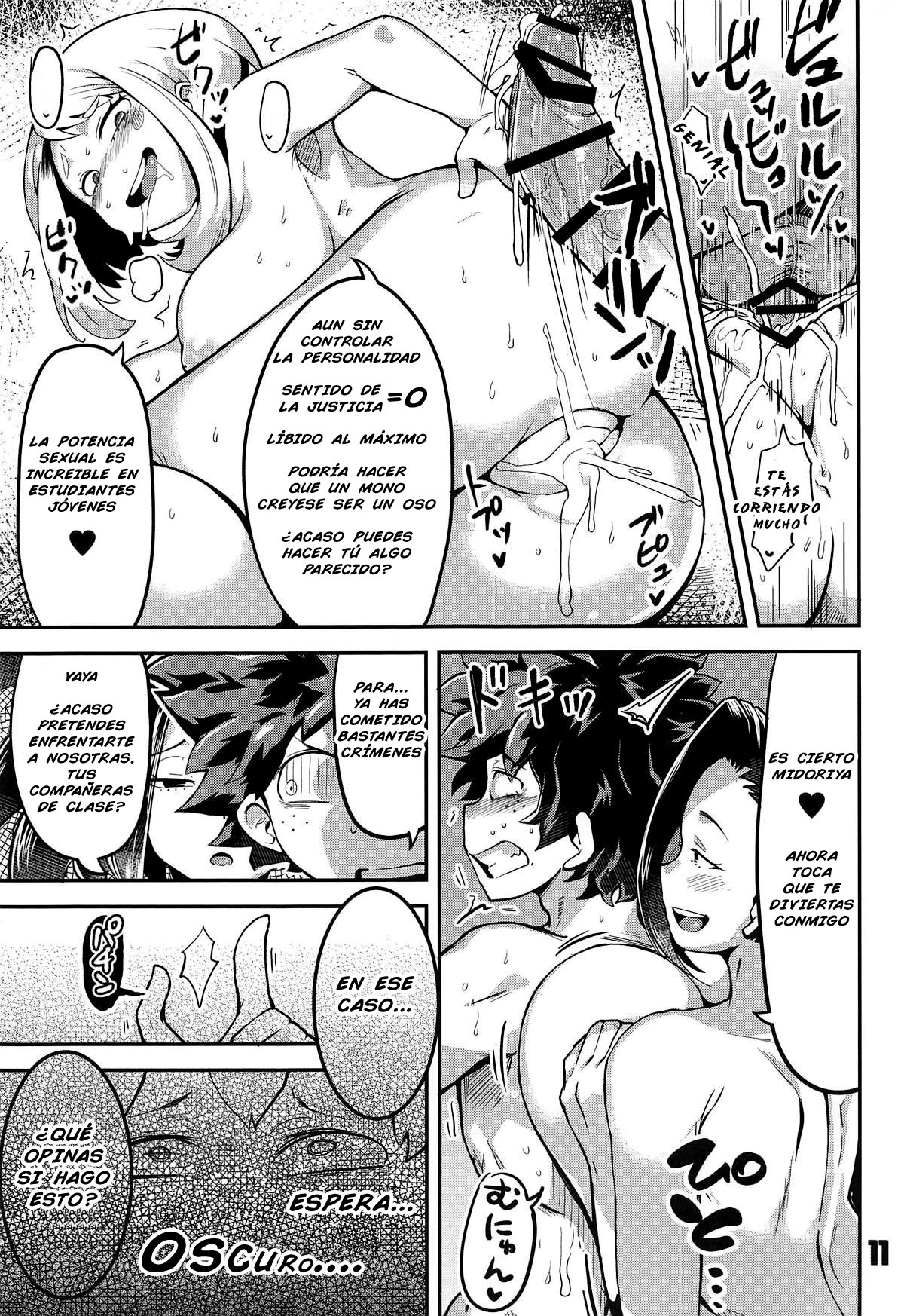 Boku to Nottori Villain Nakademia | Mi cuerpo ha sido poseido por un villano pervertido page 10 full