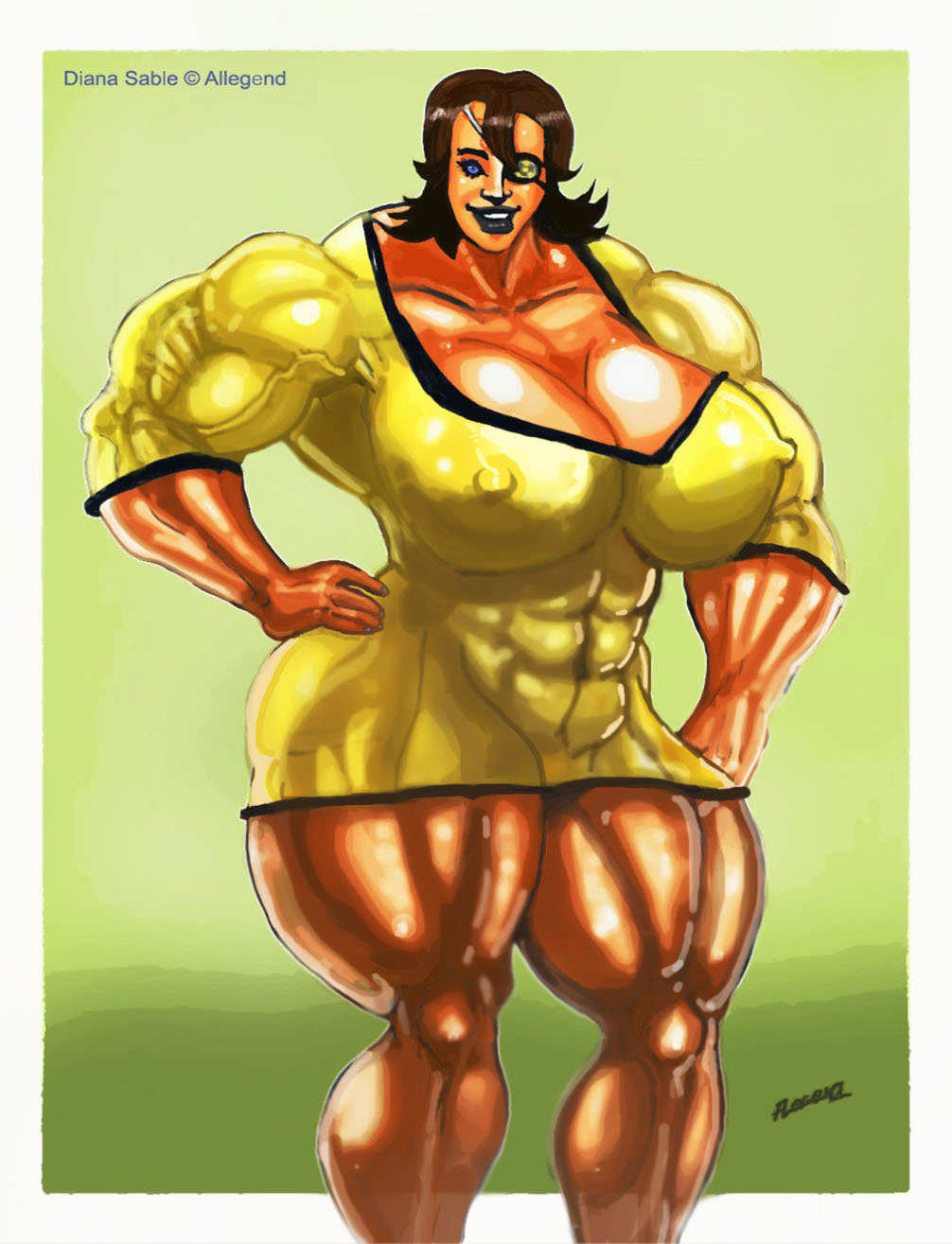 Huge breast &amp; Muscles gals stars page 9 full