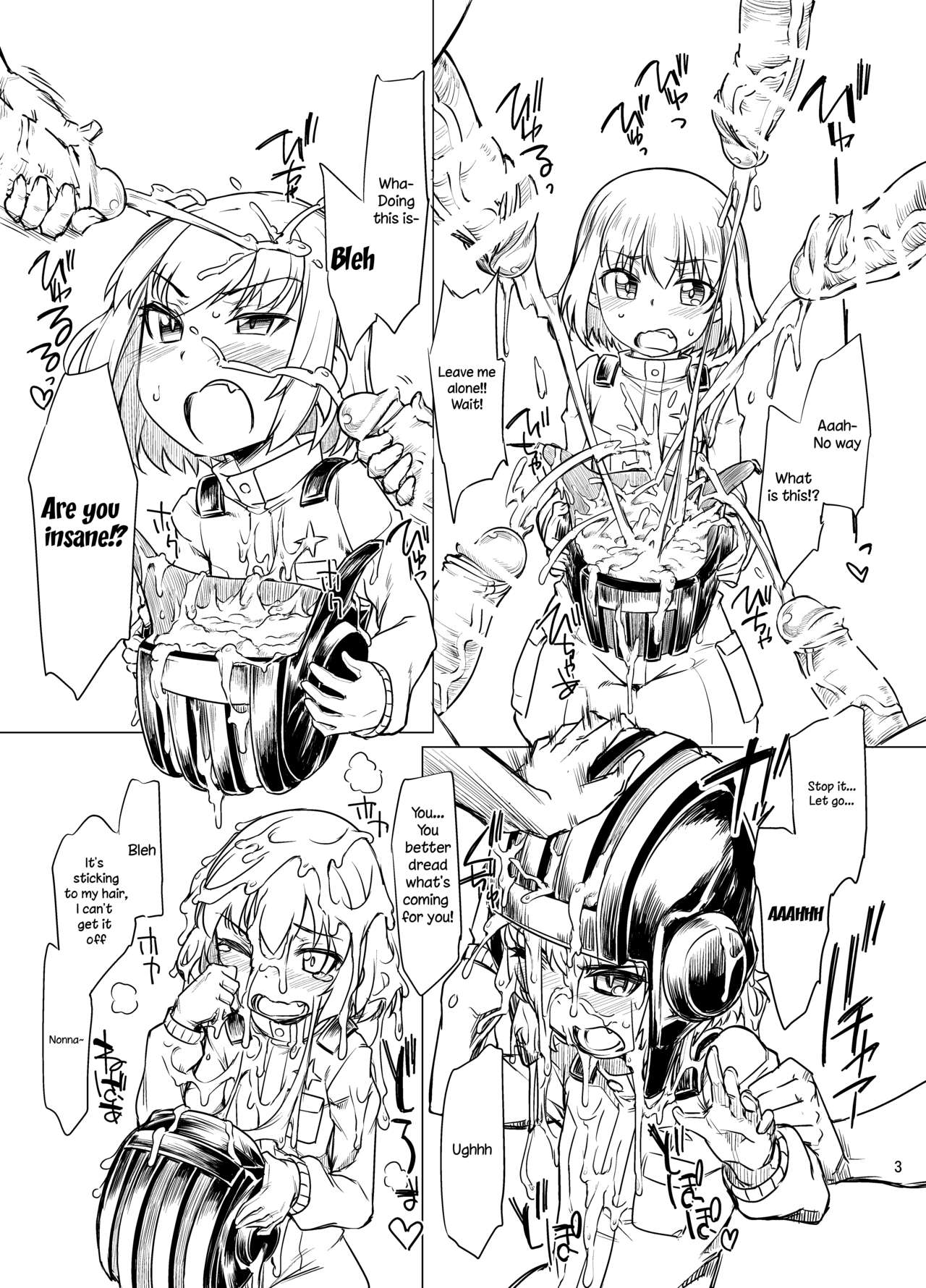 Girls &amp; Zabou kaburi Tamejuice page 3 full