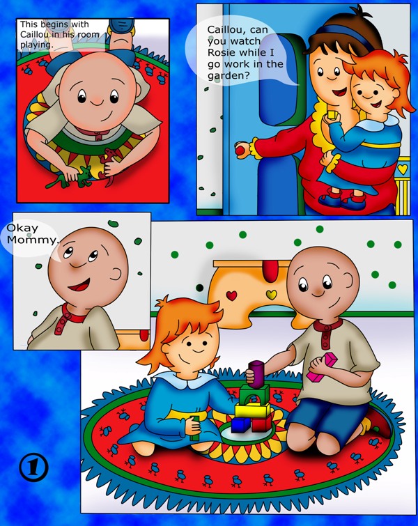 Caillou Discovers, Part 1 page 2 full