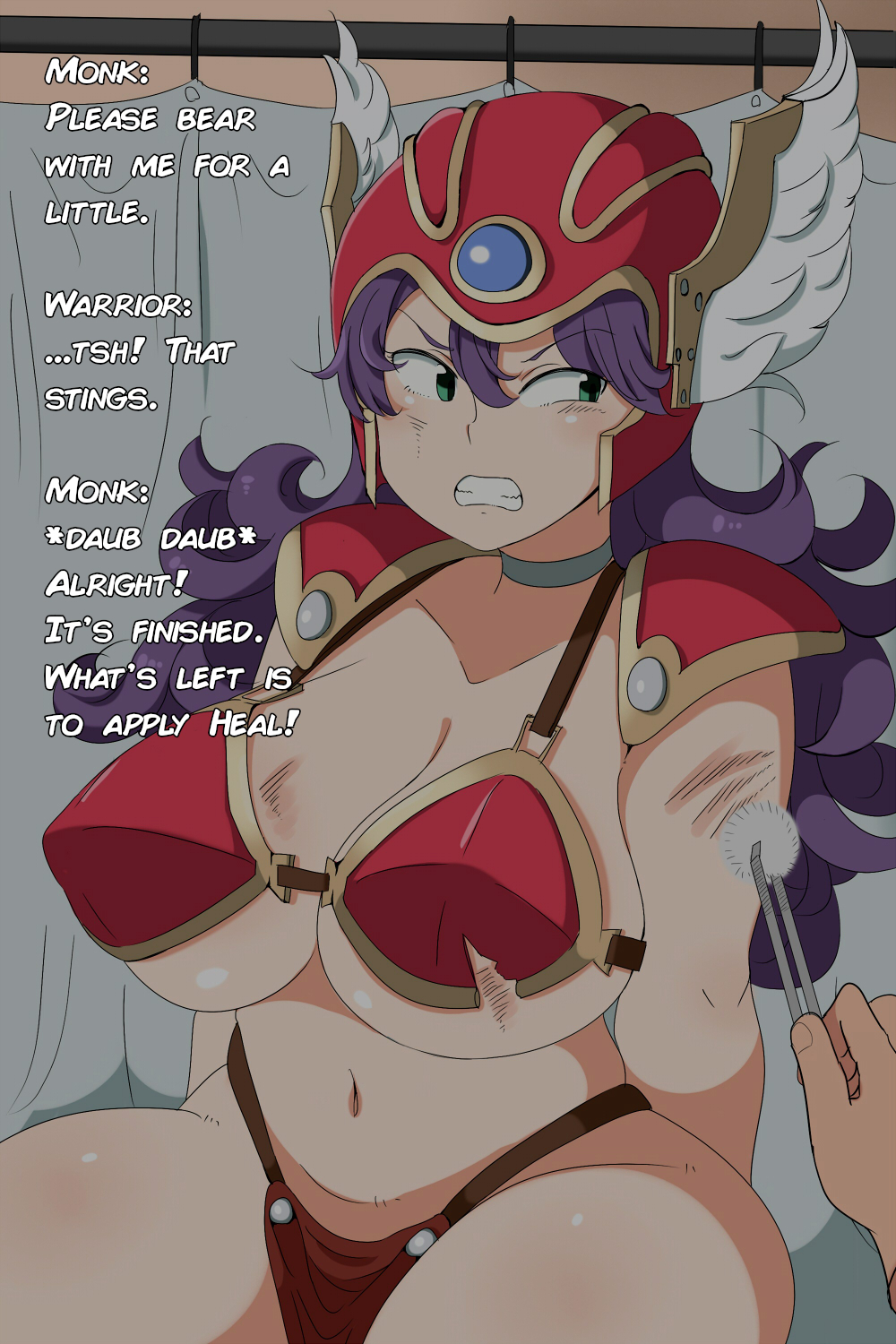 Onna Senshi, Chiryou | Female Warrior, Medical Treatment page 5 full