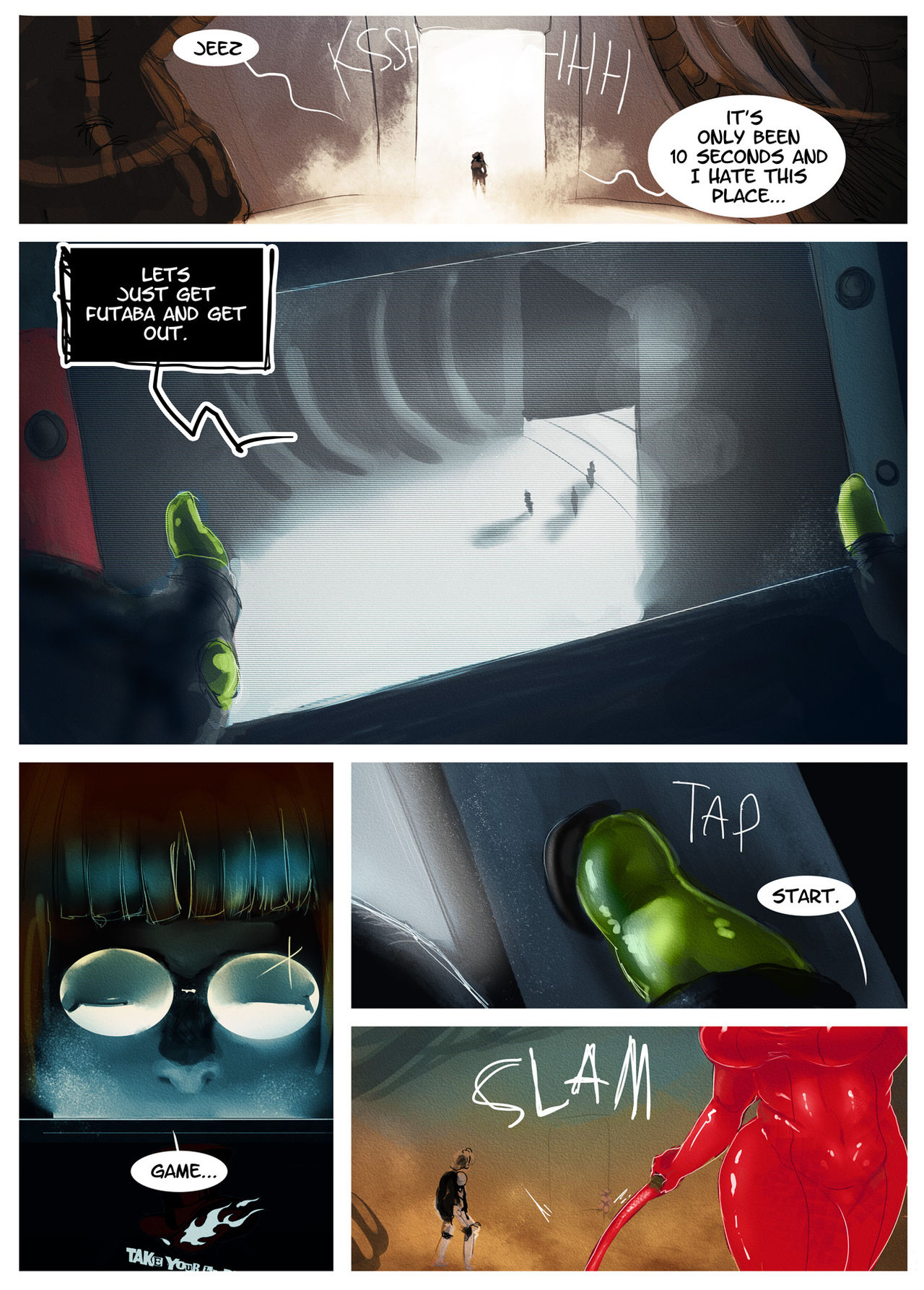 Persona 5 XXX comic page 3 full
