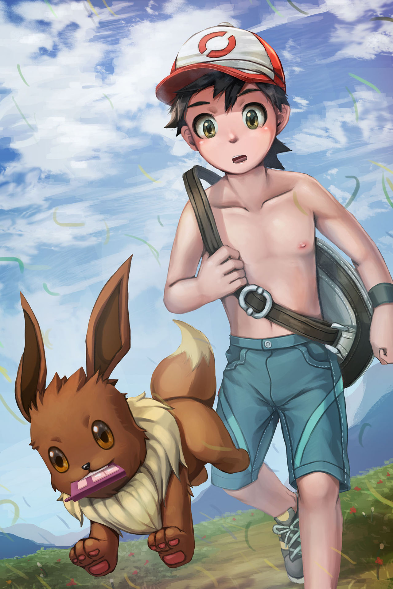 Pokemon - Red Jogging page 4 full