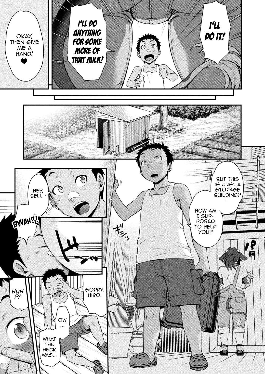 Kemonokko Tsuushin ~Ushi Musume Bell~ | Animal Girl Hotline ~Cow Girl Bell~ page 5 full