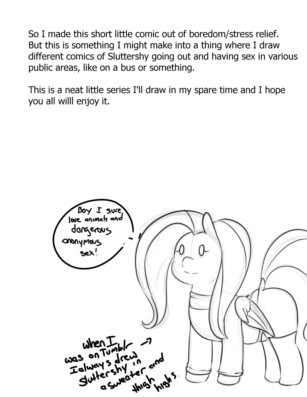 Sluttershy Adventures page 8 full