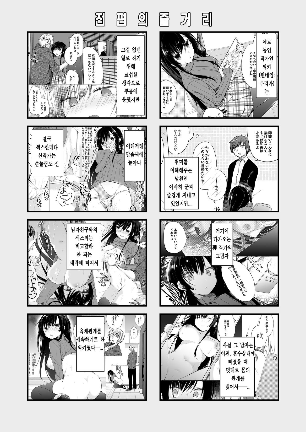 Ero Doujin Sakka no Boku no Kanojo wa Uwaki nante Shinai. 3 - She will never let me down. | 에로 동인작가인 내 여자친구는 바람 따위 피지 않아 3 page 3 full