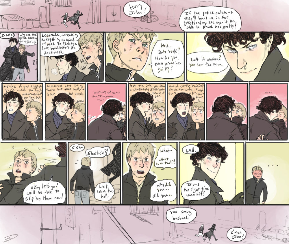 30 days OTP Johnlock  by reapersun page 1 full