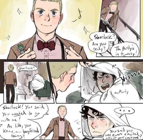 30 days OTP Johnlock  by reapersun page 10 full