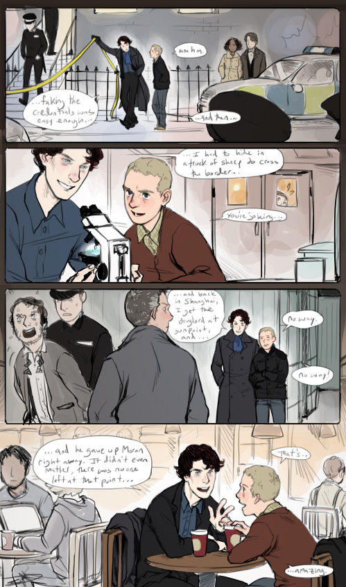30 days OTP Johnlock  by reapersun page 6 full
