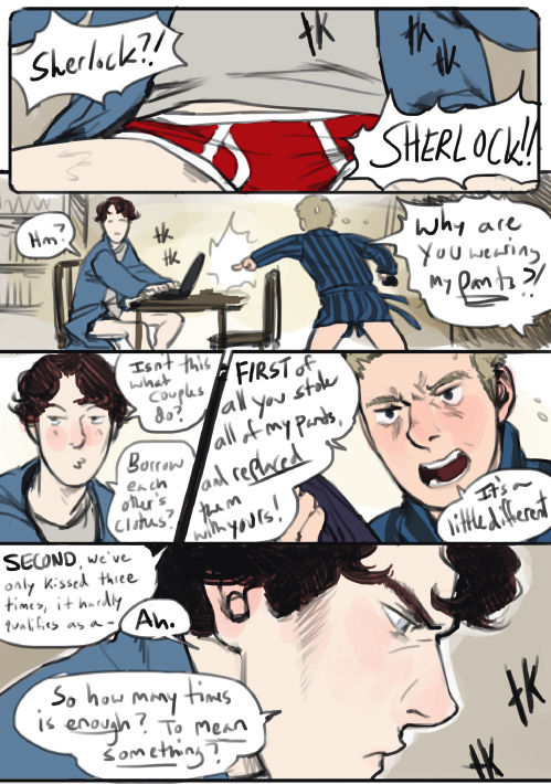 30 days OTP Johnlock  by reapersun page 8 full