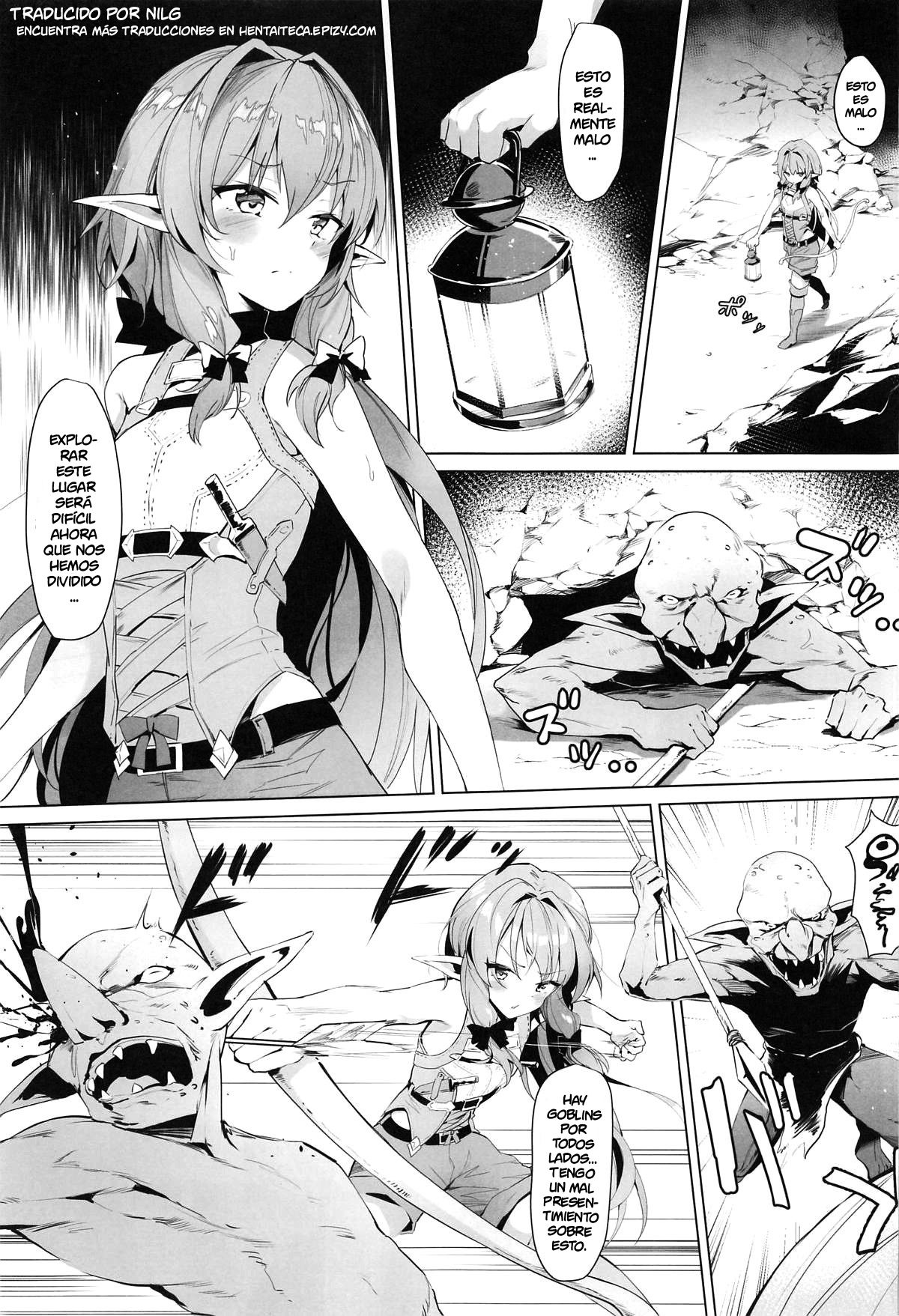 Moshi Onna Seirei ga Goblin ni Tsukamattara... page 2 full