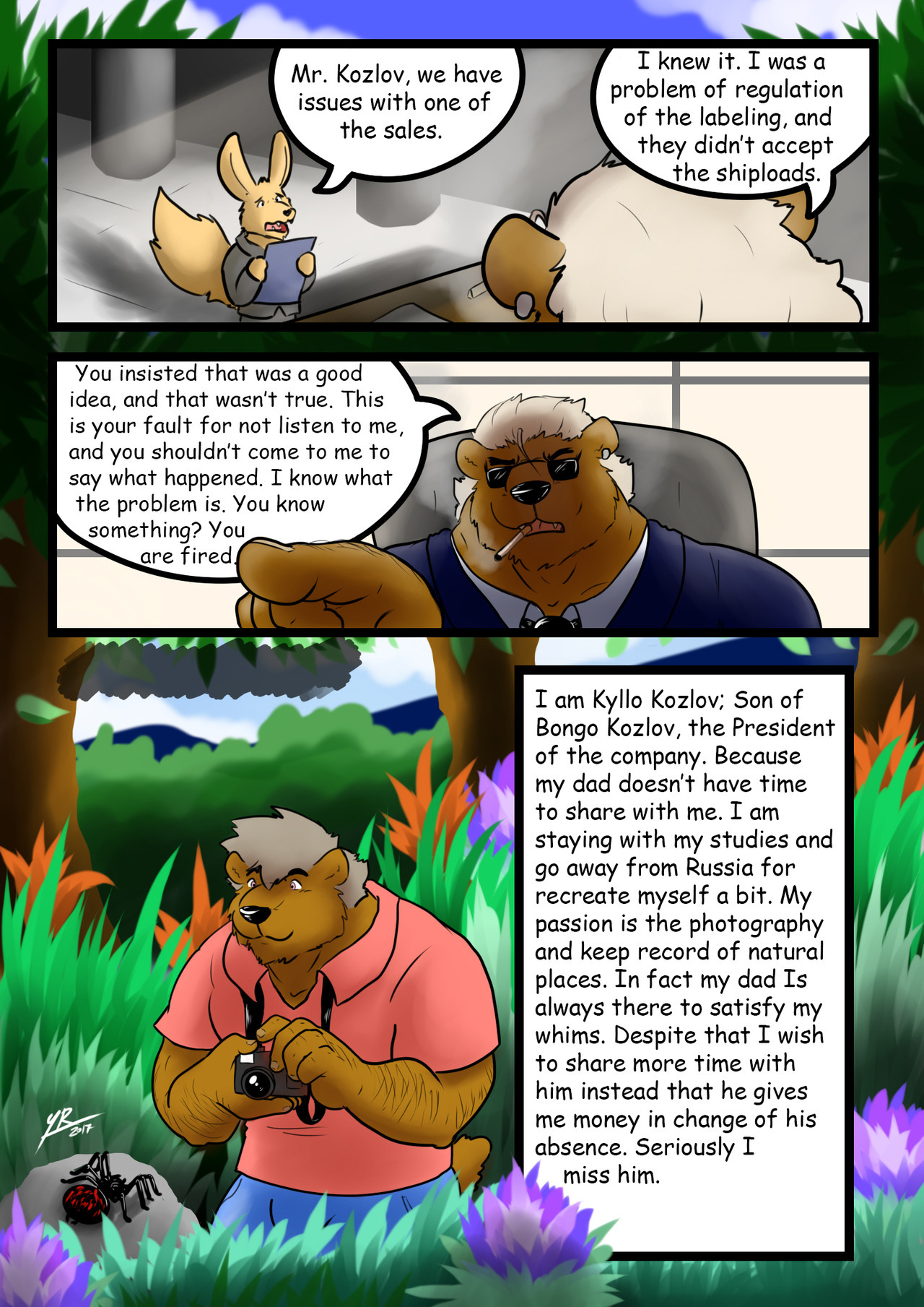 Kyllo &amp; Bongo  unofficial translation page 3 full