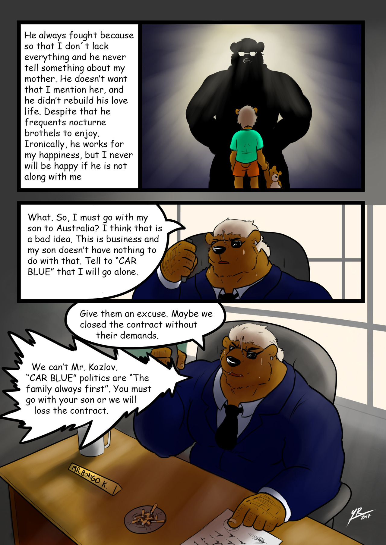 Kyllo &amp; Bongo  unofficial translation page 4 full