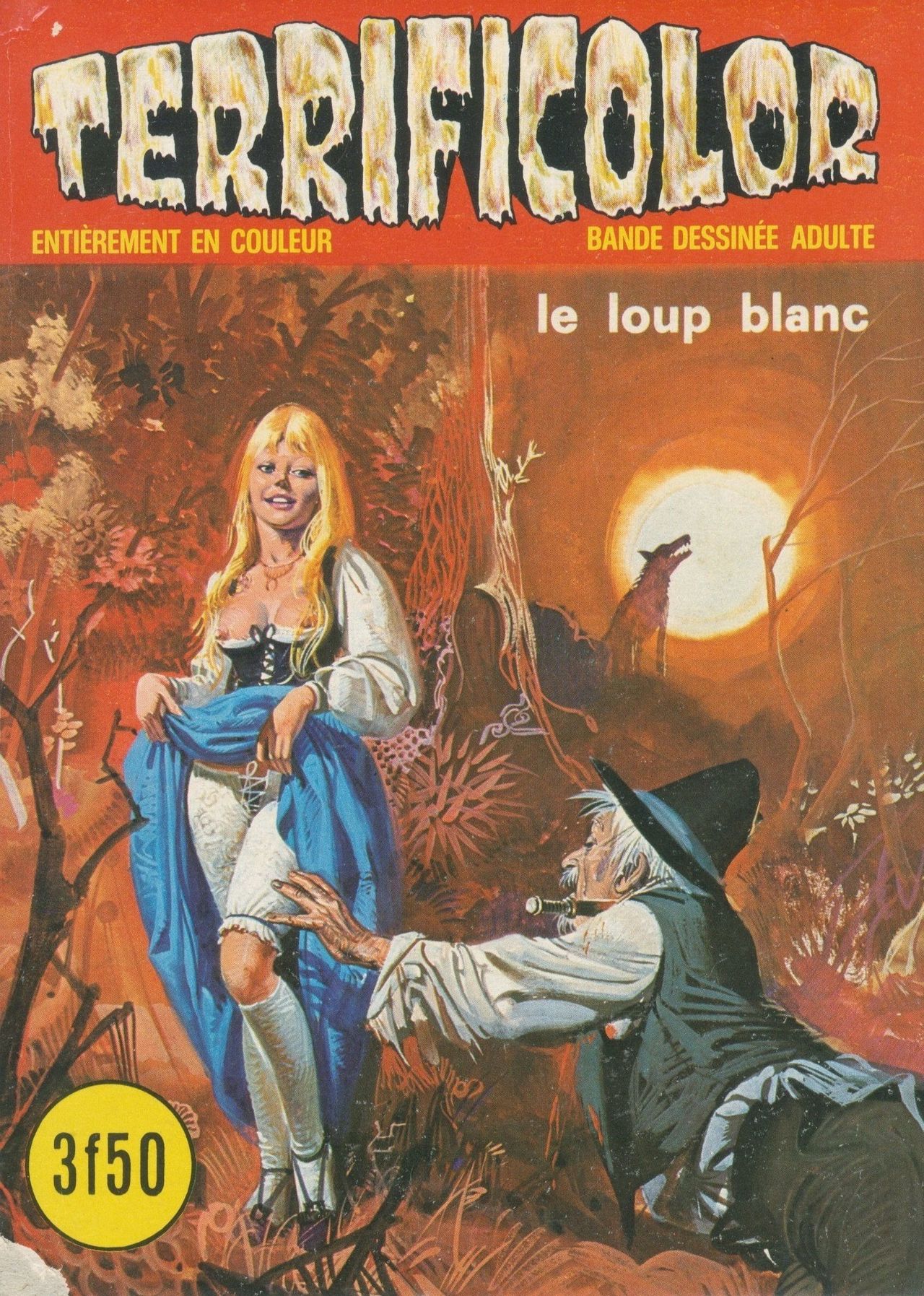 Elvifrance - Terrificolor 022 Le loup blanc page 1 full